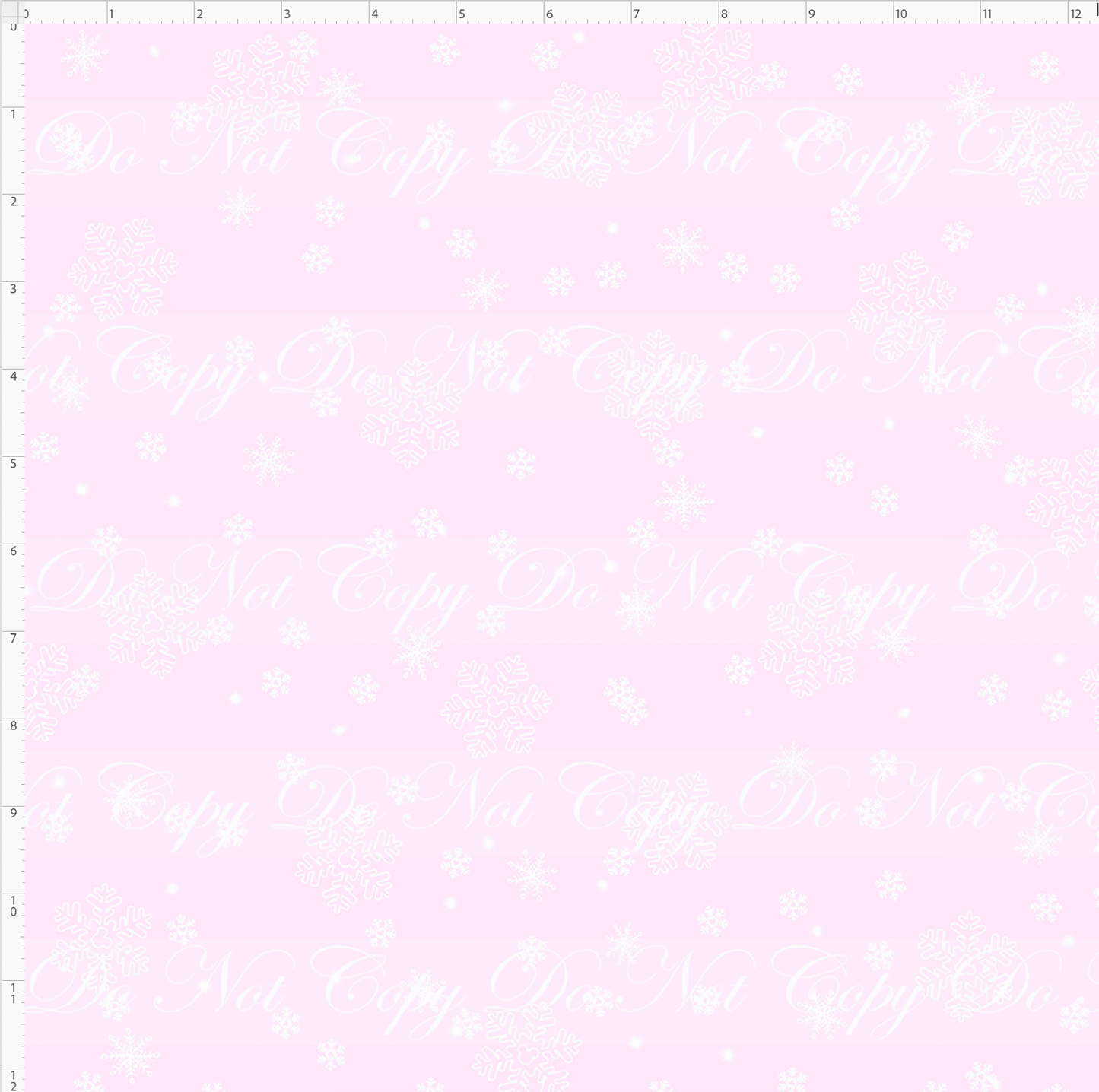 Kawaii Christmas - Snowflakes - Pink