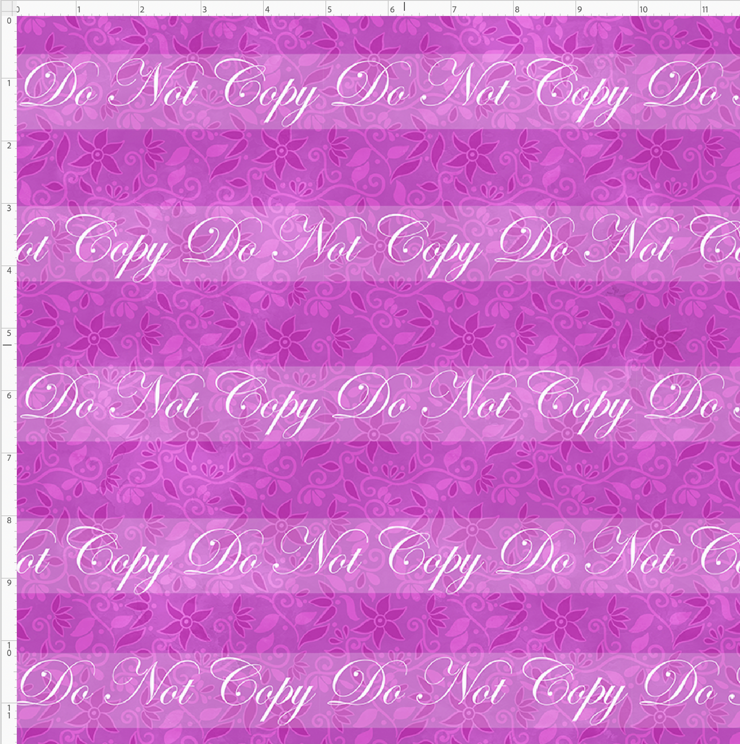 Golden Locks - Background - Micro Scroll - Deep Pink