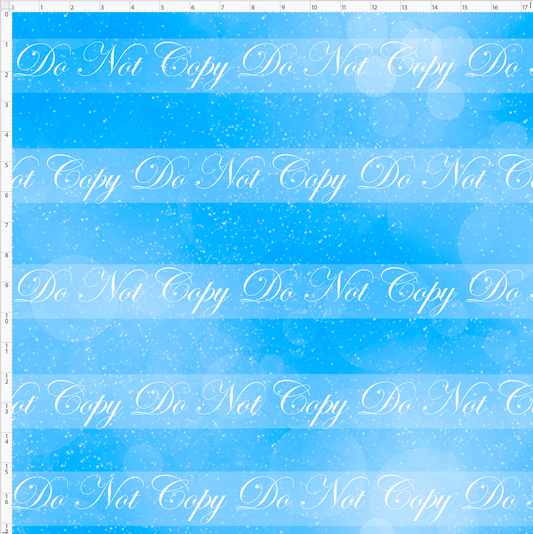 Journey into the Curious World - Blue Background