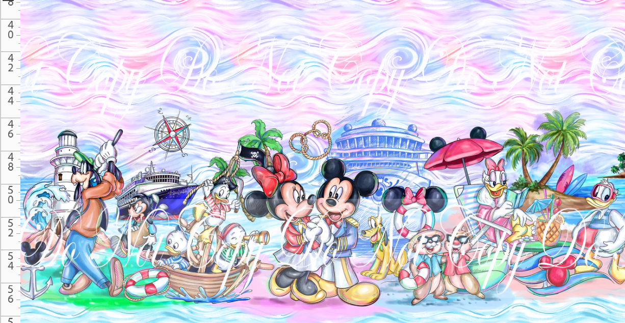 Set Sail - Double Border - colorful