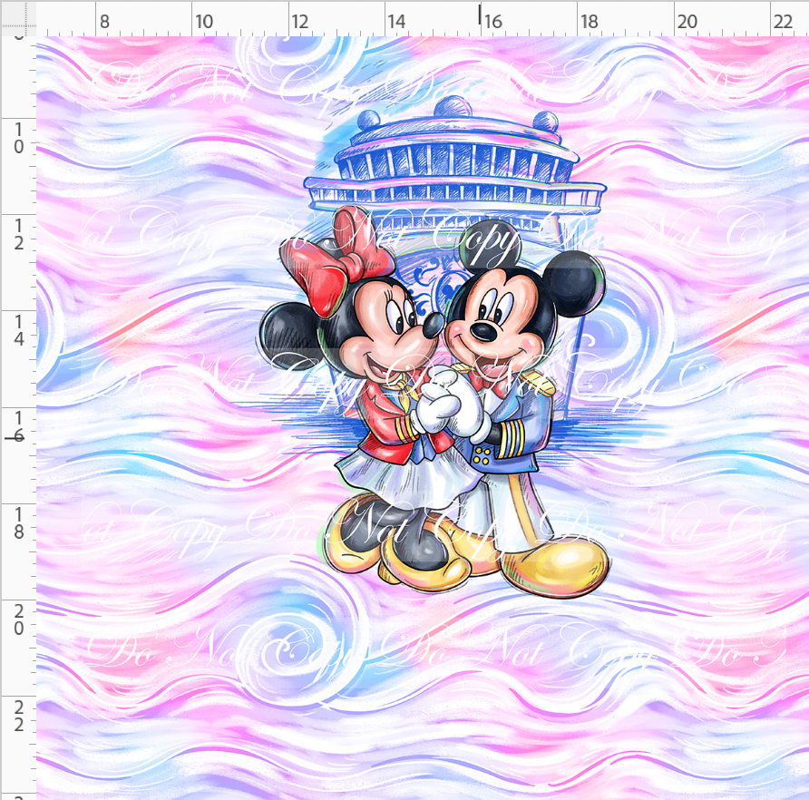 Set Sail - Panel - mouse - colorful - adult