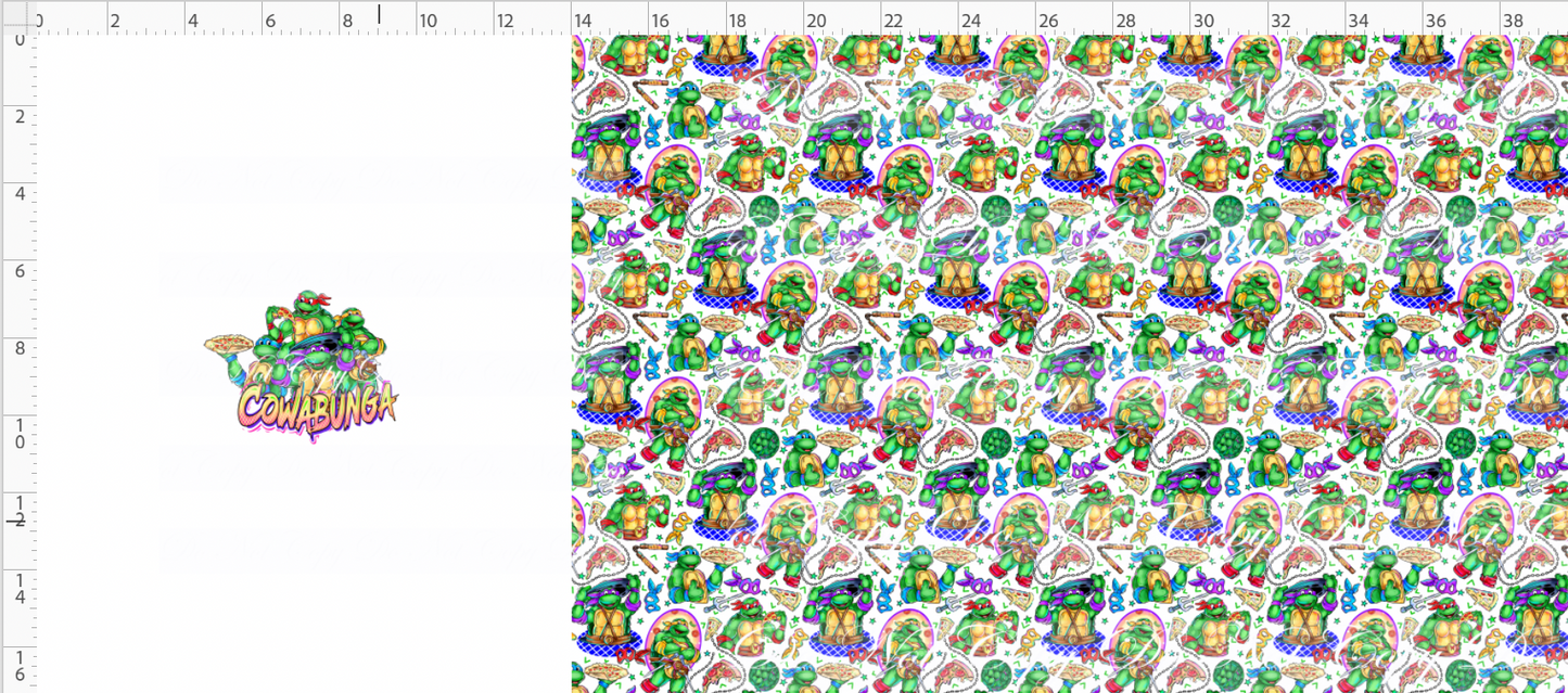 Shell Yeah! - 18 inch Bag Makers Roll - White Main