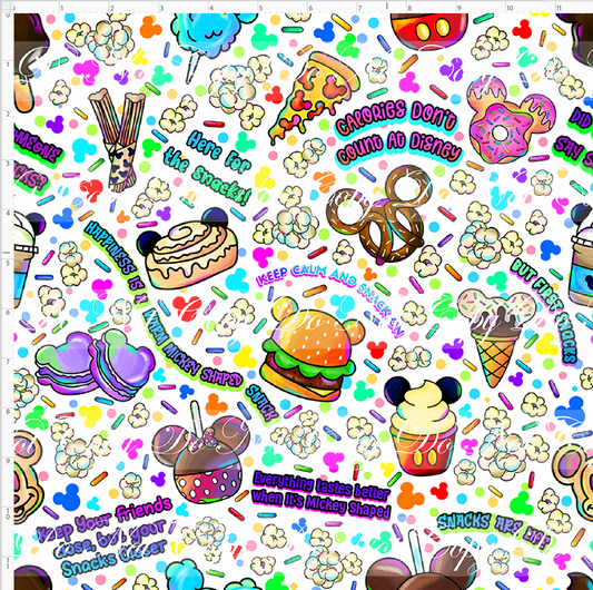 Snack Time Magic - White - With Words