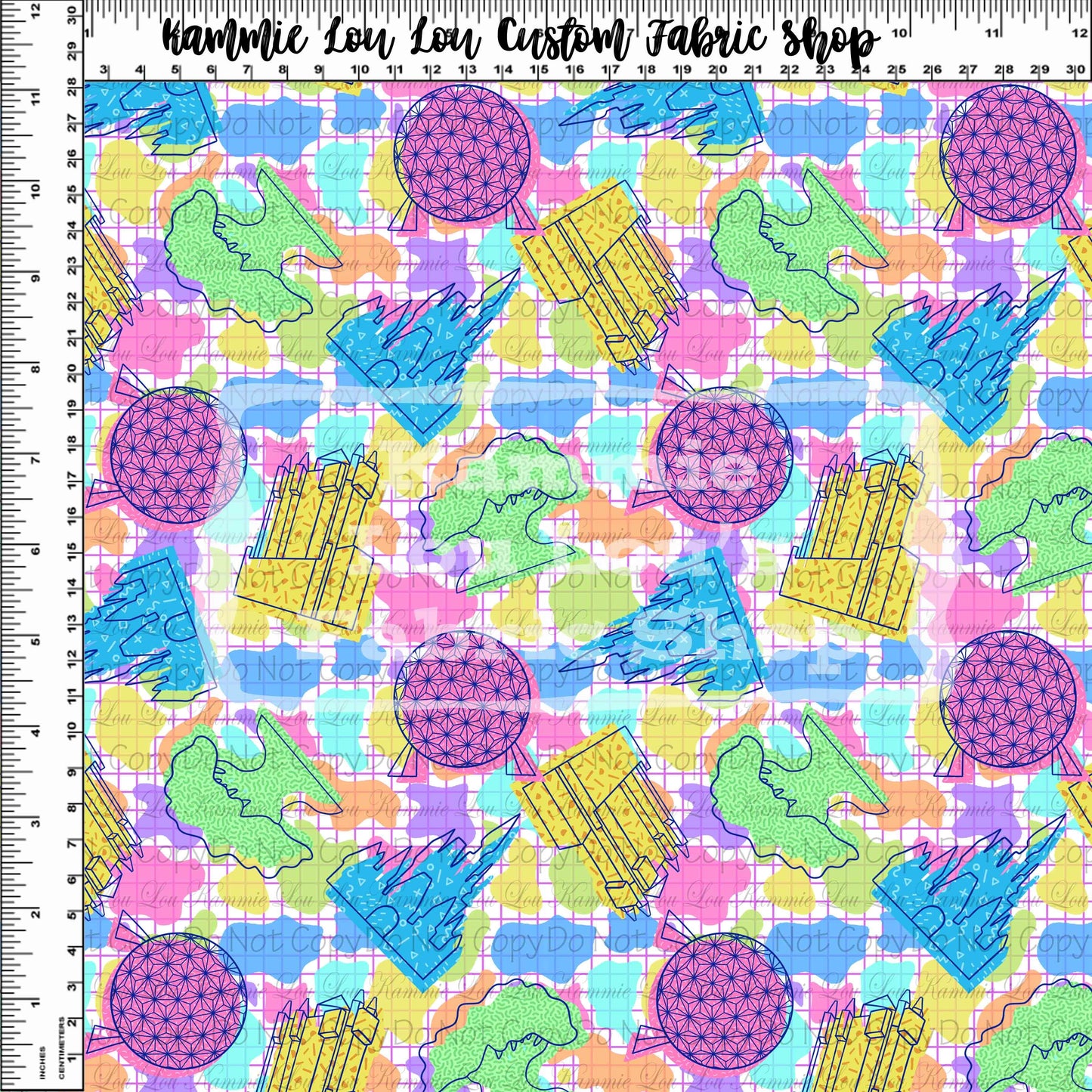 RunD - Run for the Castle - RunD Coord #2 - Retro Silhouettes