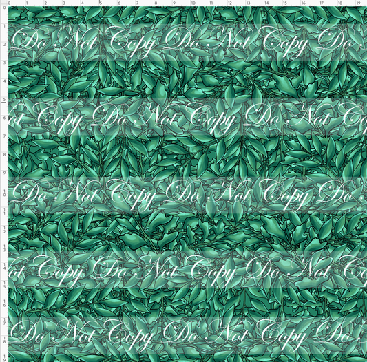 Springtime Mouse - Background - Green Leaves