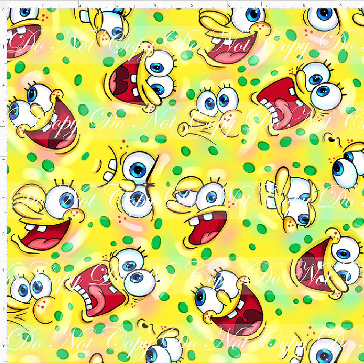 Square Pants-faces-regular scale