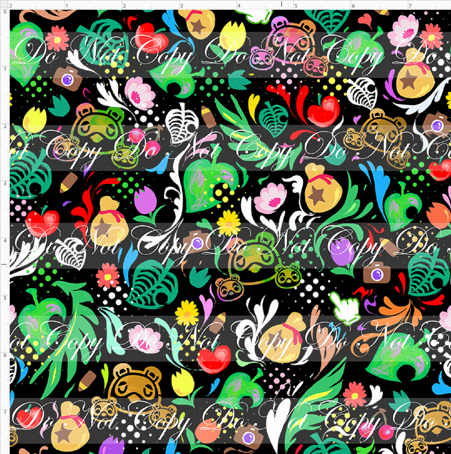 Sunny Nook - Coordinate - Black - Small Scale