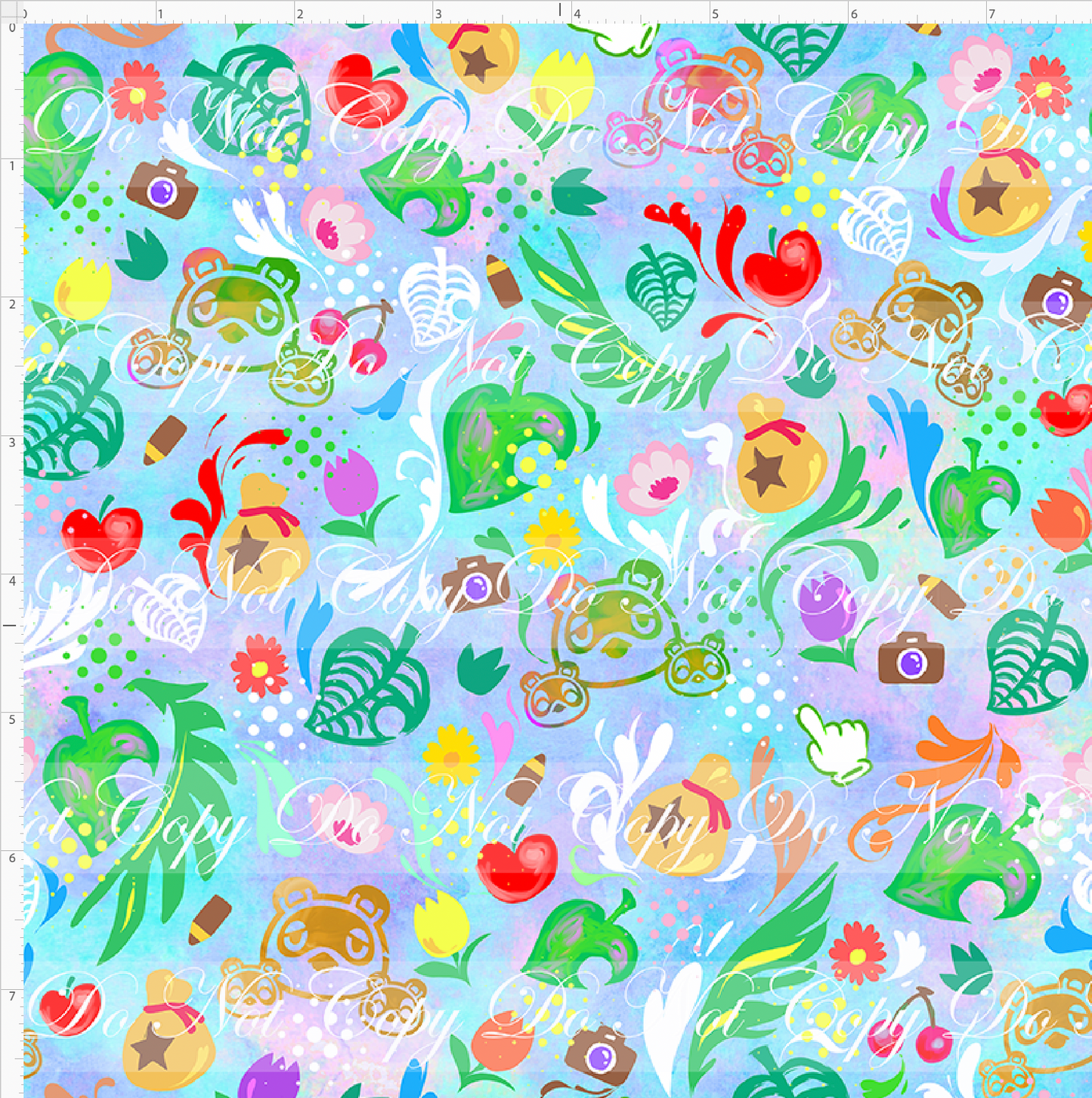 Sunny Nook - Coordinate - Blue - Small Scale