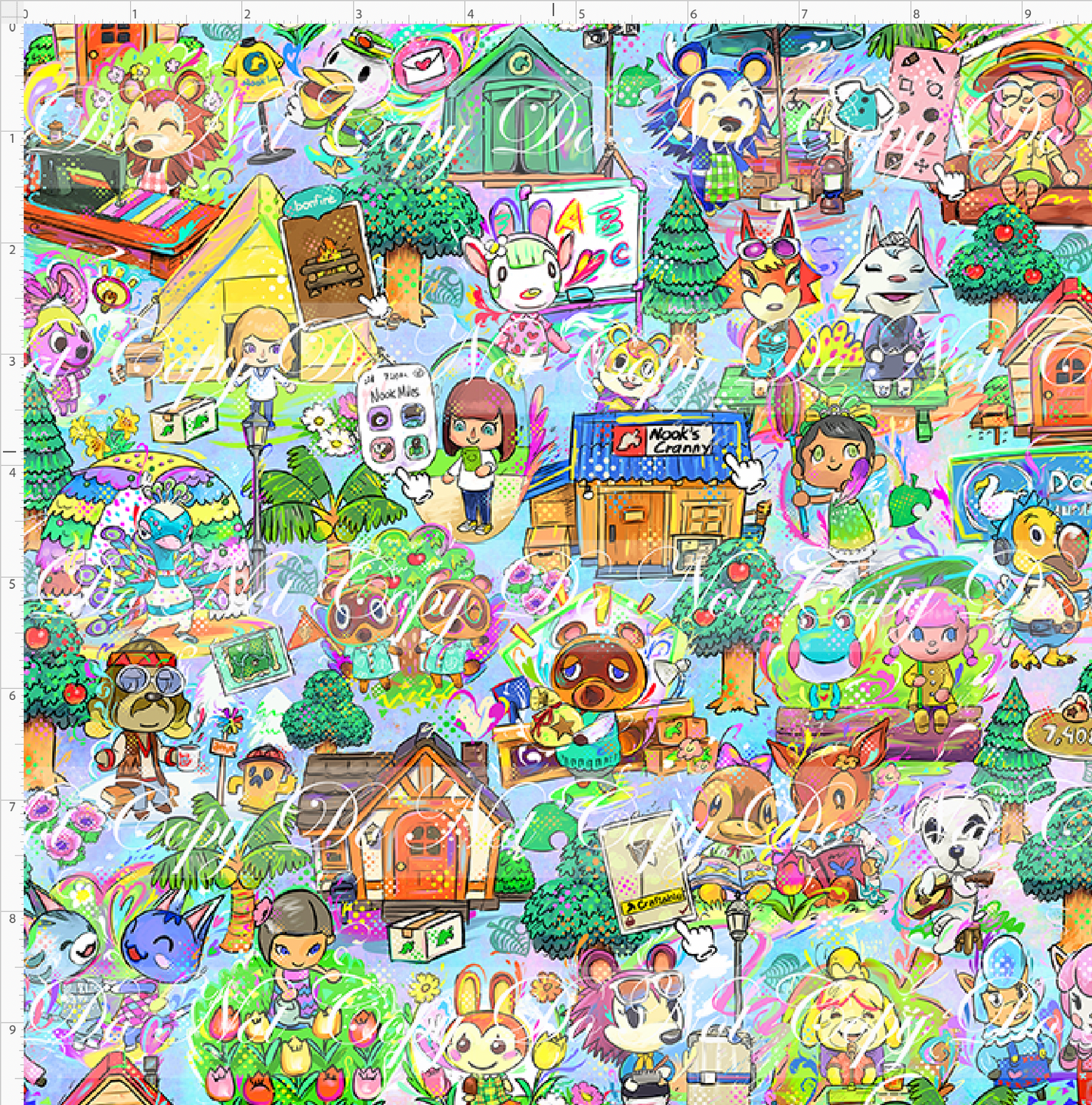 Sunny Nook - Main - blue - small scale