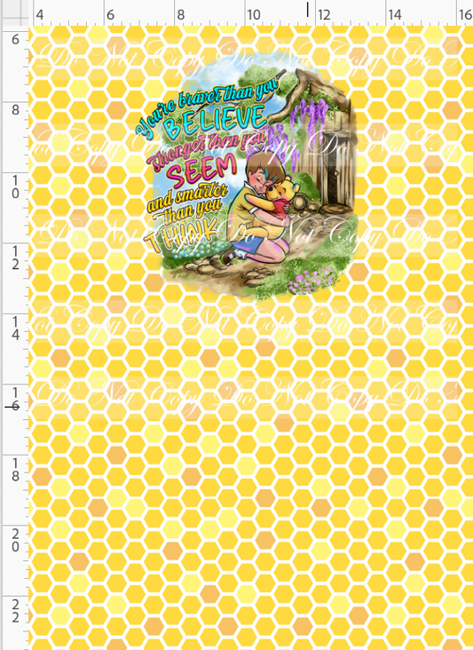 Sweet like hunny - panel - believe - yellow - child