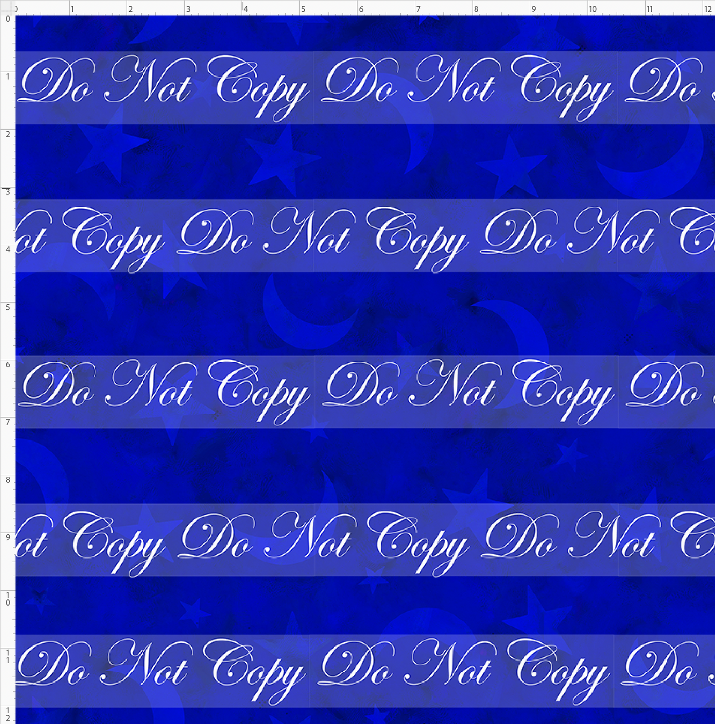 Symphony of Stars - background - royal blue