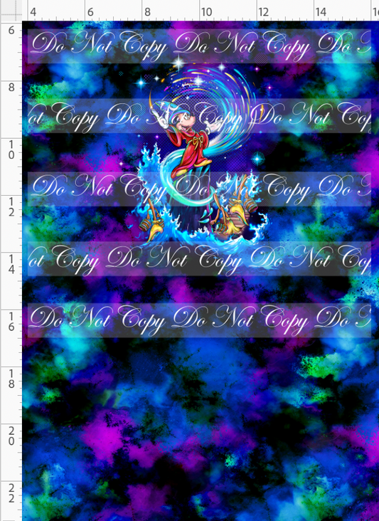 Symphony of Stars - panel - navy - child