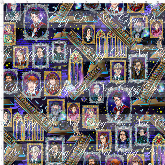 The Great Hall - Stairs and images - regular scale