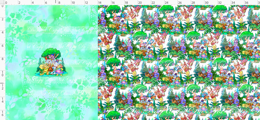 The Gummiberry Gang - 18 inch Bag Makers Roll - White Main