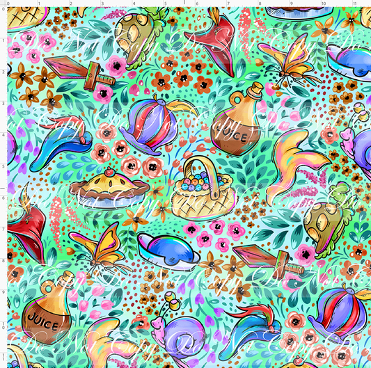 The Gummiberry Gang - Coordinate - teal