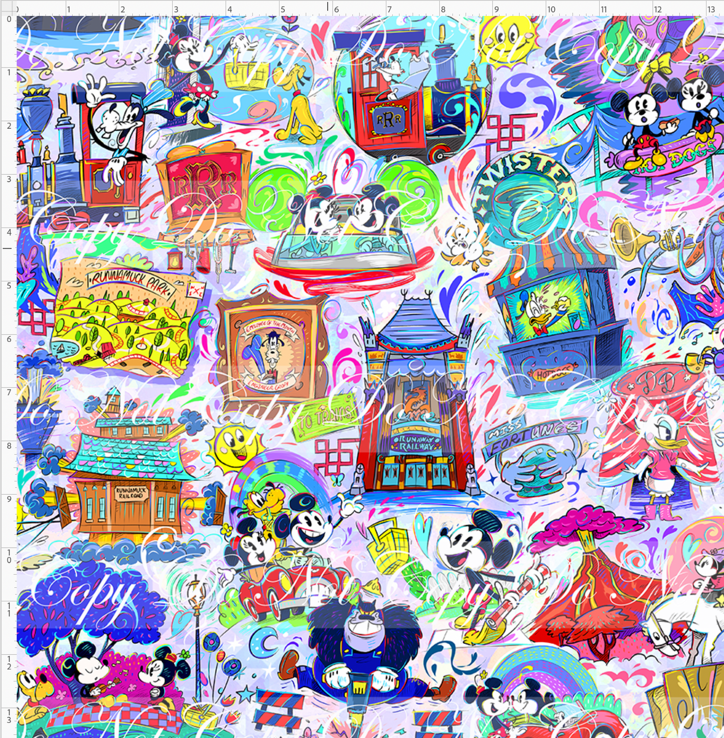 The mouse Express - Main - Pastel - REGULAR SCALE