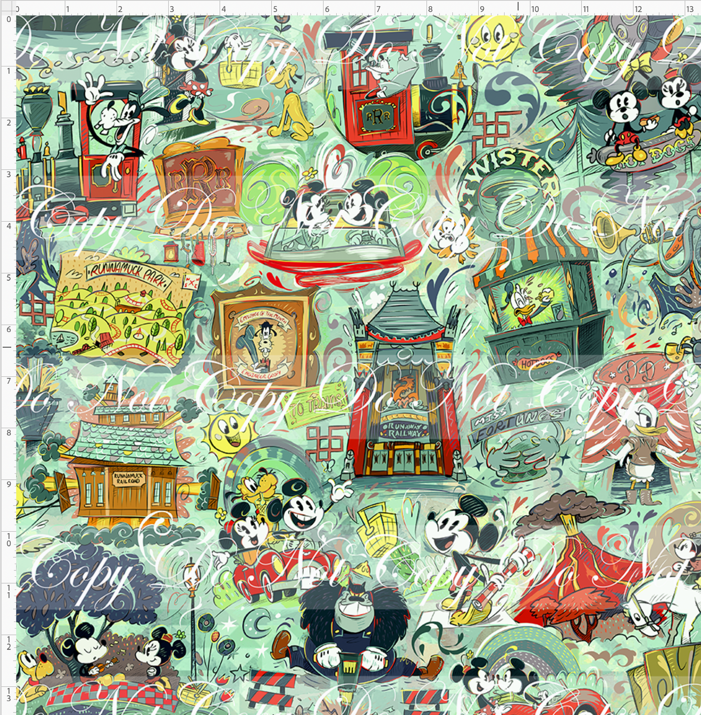 The mouse Express - Main - vintage - REGULAR SCALE