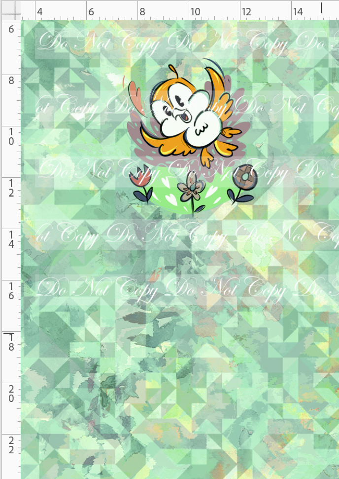 The mouse Express - Panel - bird - Vintage - CHILD