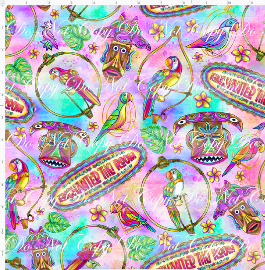 Tiki Birds - elements -  Regular Scale - Rainbow