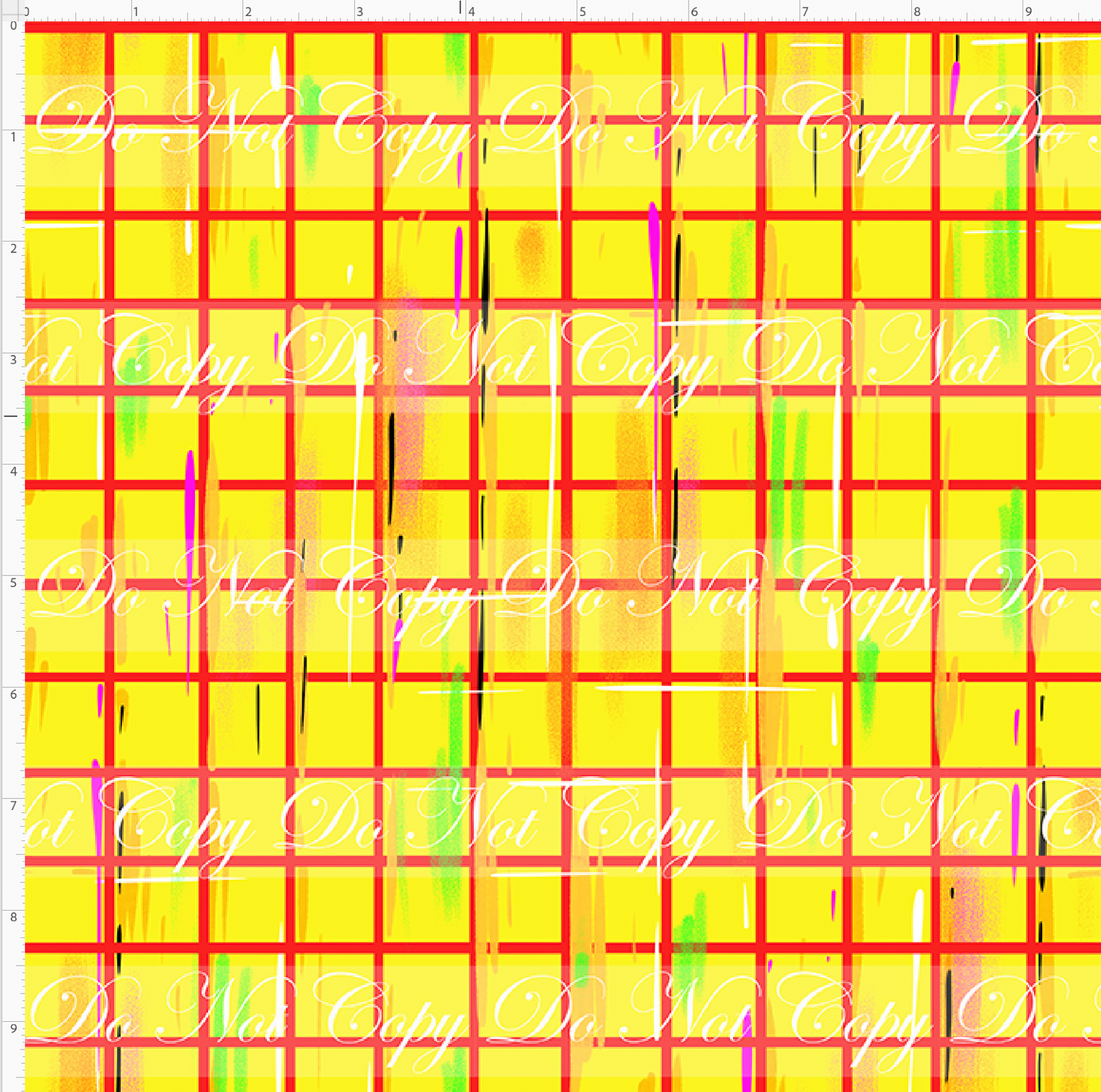 Toyland Tales - Basic Coordinate -  Gold and Red Squares