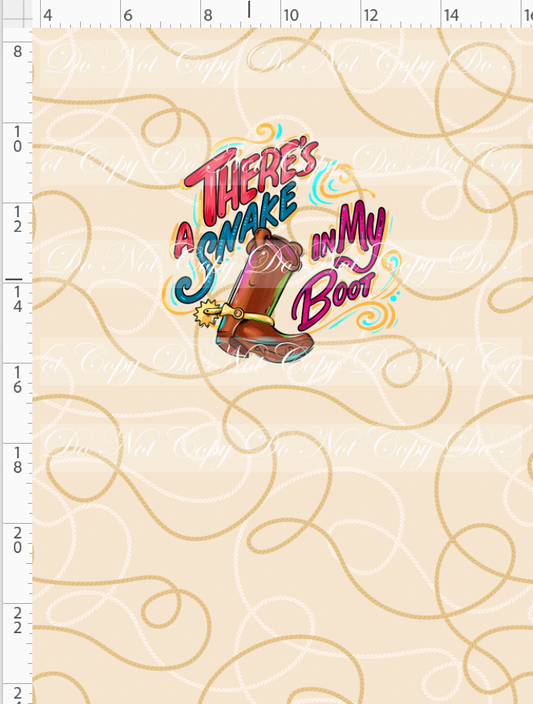 Toyland Tales - Panel - SNAKE IN MY BOOTS - CHILD