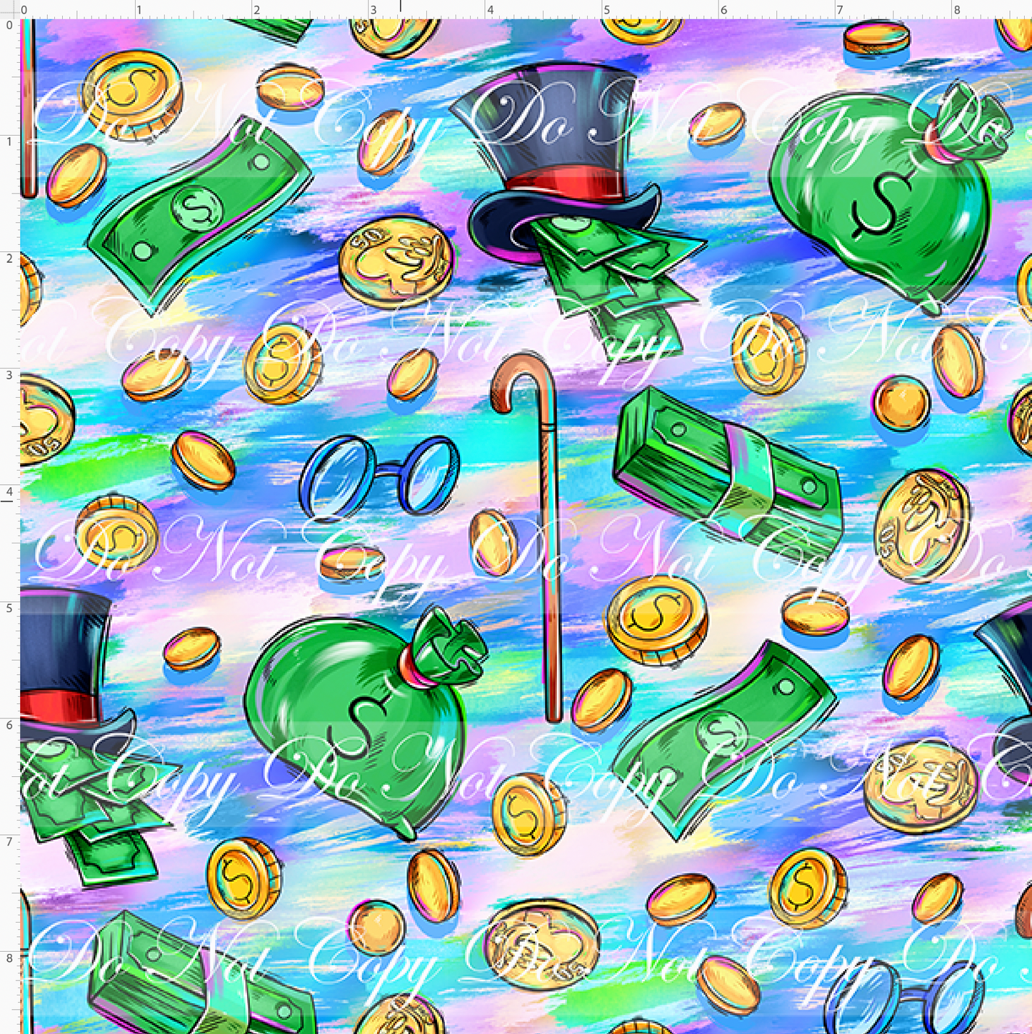 Uncle Moneybags - Coordinate - Pastel