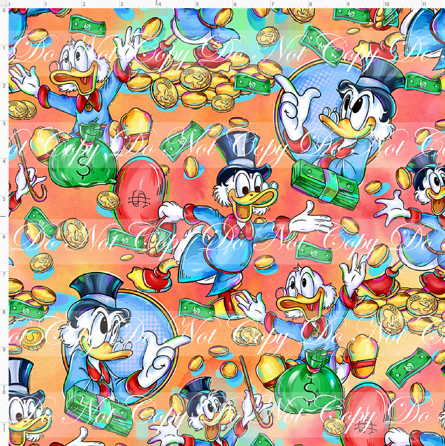 Uncle Moneybags - Main Toss - Orange - Regular Scale