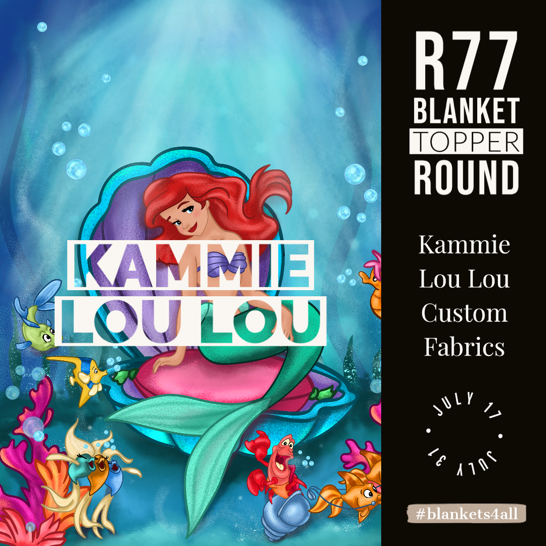 Under the Sea - Full Size Blanket Panel 58W x 72H