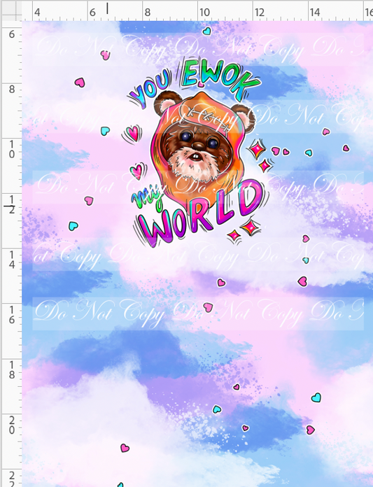 Valentine Star Doodles-Panel-Pink-Ewok-child