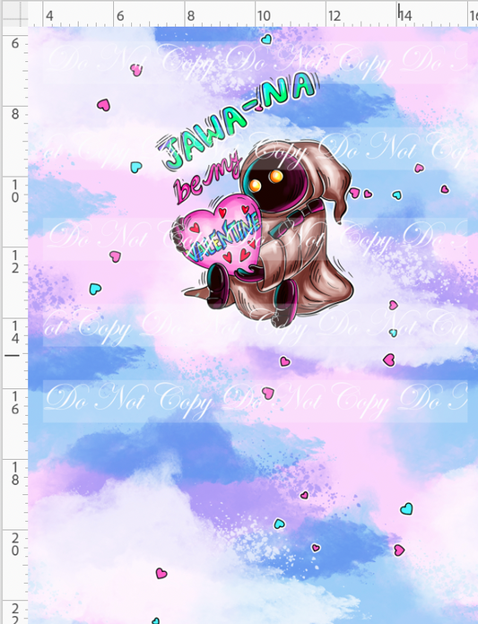 Valentine Star Doodles-Panel-Pink-Jawana-child