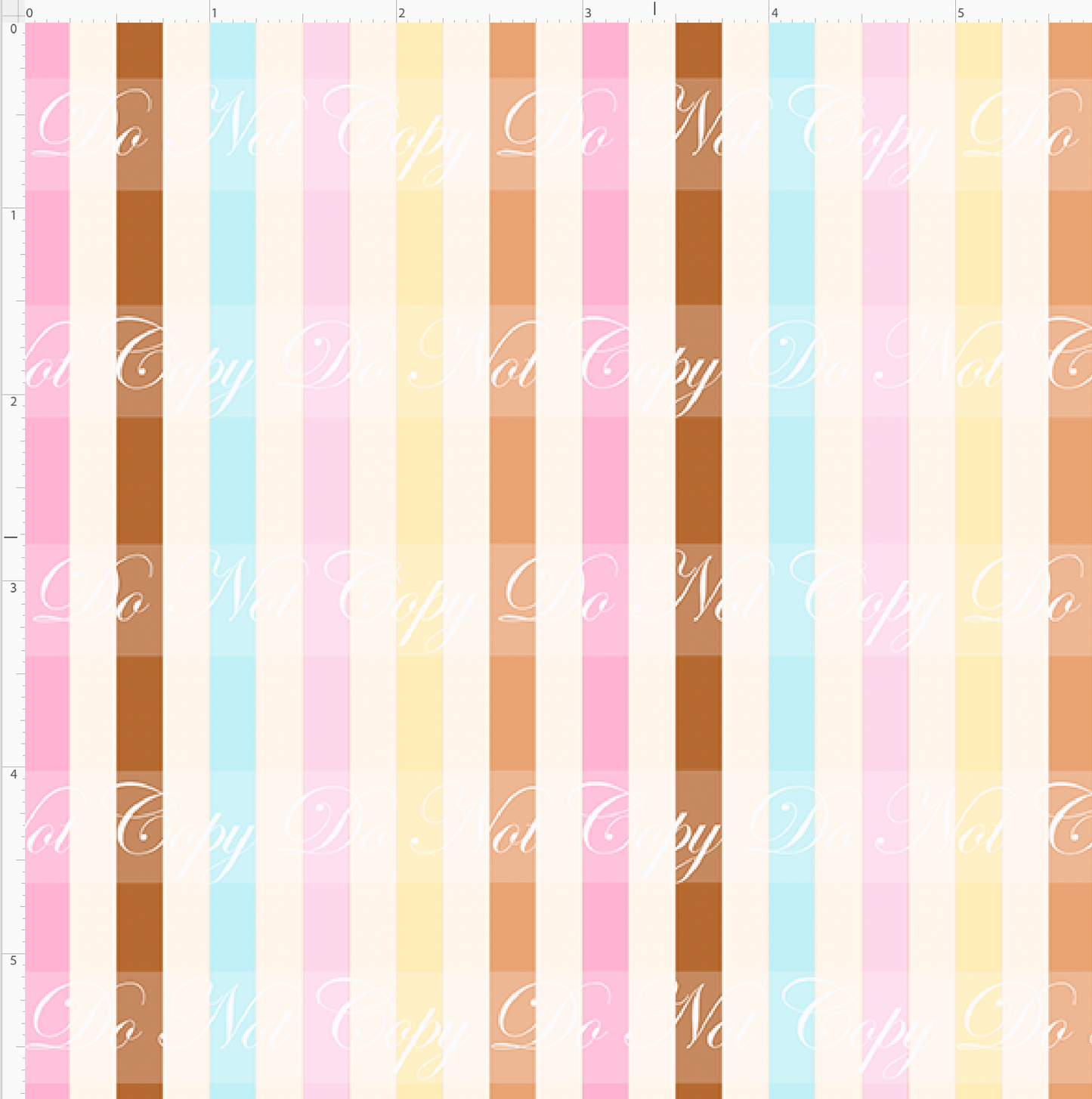 Vintage Confections - .25 Inch Stripes