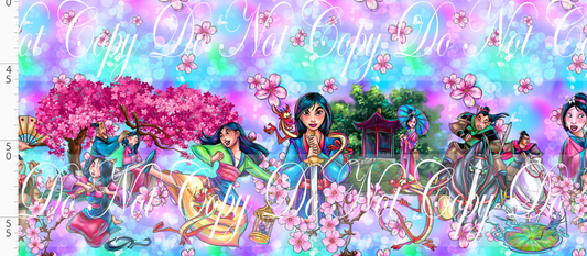 Warrior Princess - double border