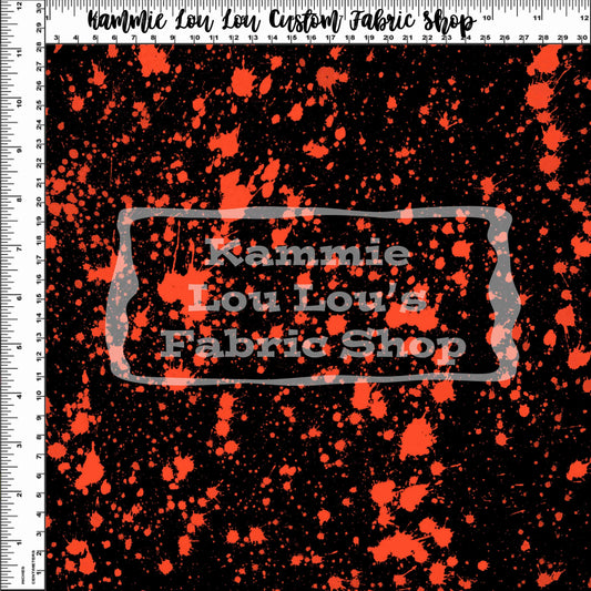 Endless Essentials: Paint Splatter - Orange