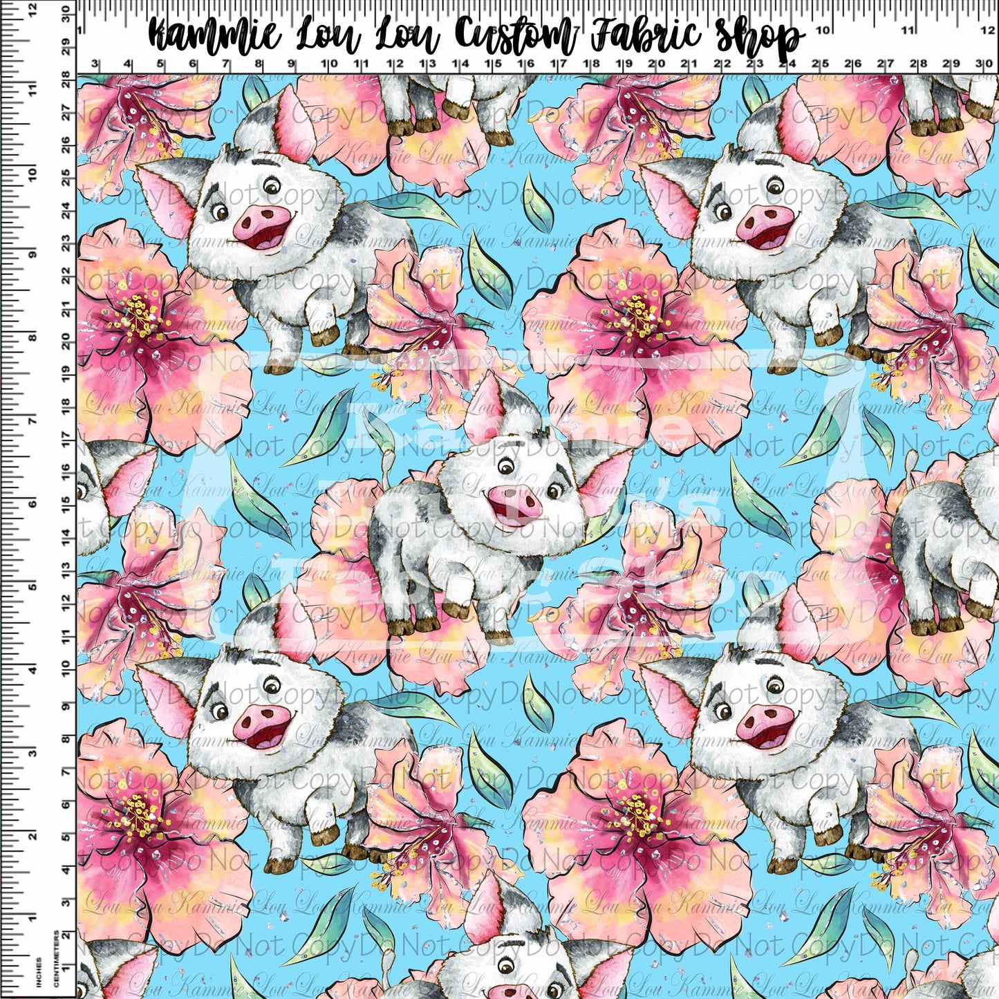 Princess of Motunui - Floral Piggy