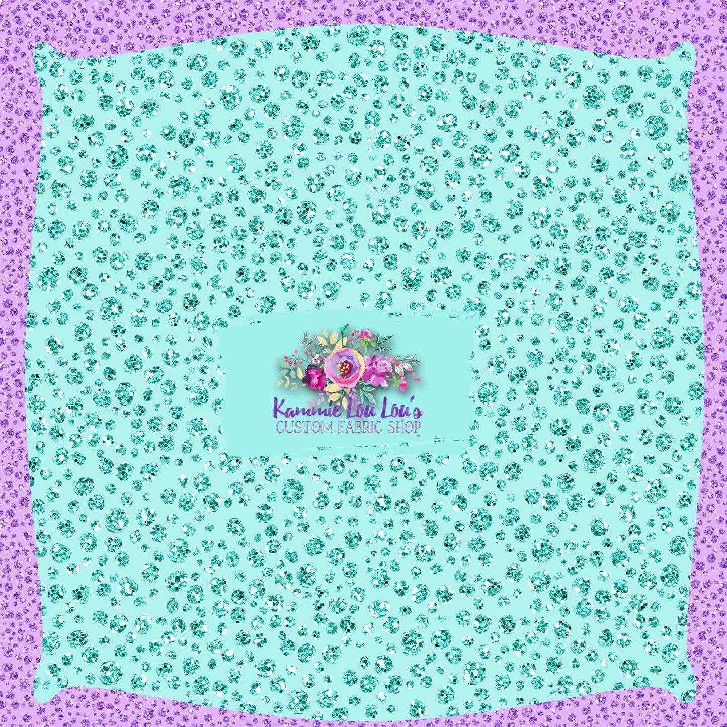 R117 Dolce Vita - Sugar Dots Teal