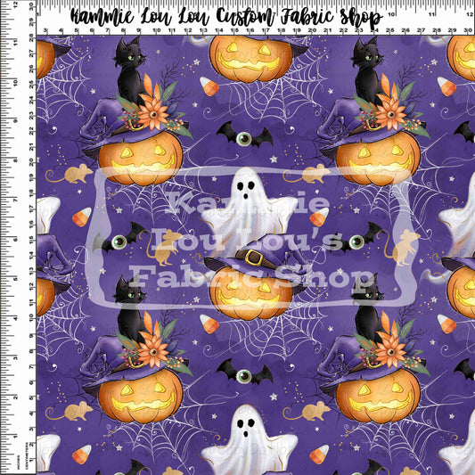 R125 Happy Halloween - Dark Purple Toss