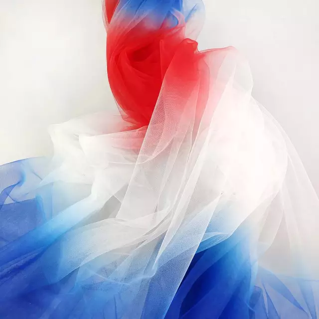 Tulle : Patriotic Ombre