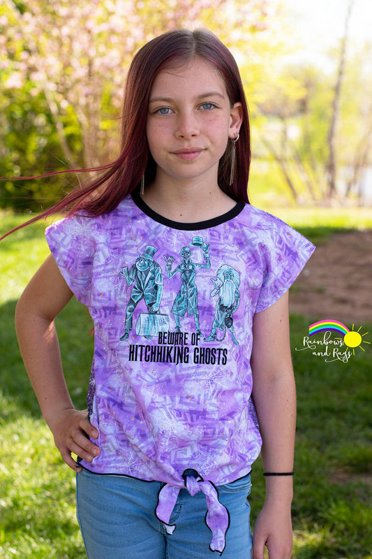 Grim Grinning Ghosts - Panel - CHILD - Purple