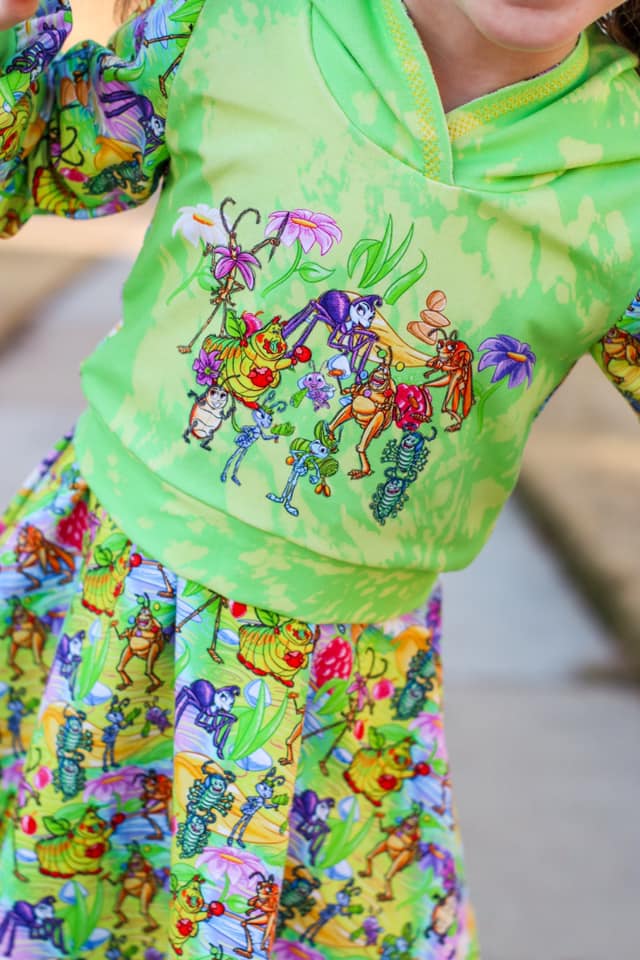 Feelin' Buggy - Group Panel - Green - CHILD