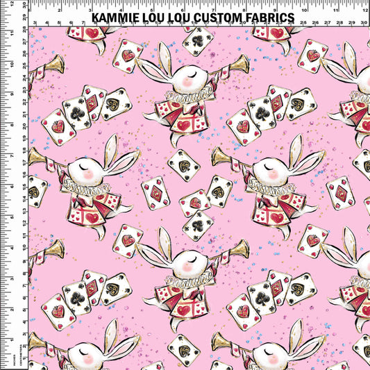 R107 Wonderland Tea Party - Rabbit Pink