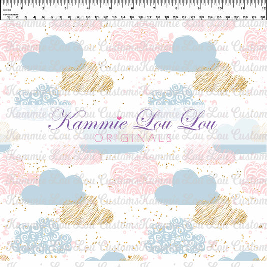 R129 Mom & Me Clouds White