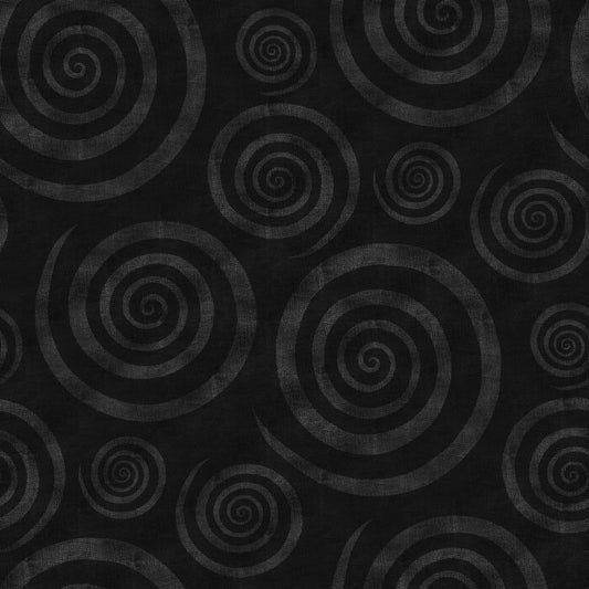 Sleep Beautiful Girl - Black Swirl