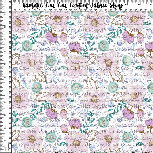 Sea Bound Beauties - Floral - White