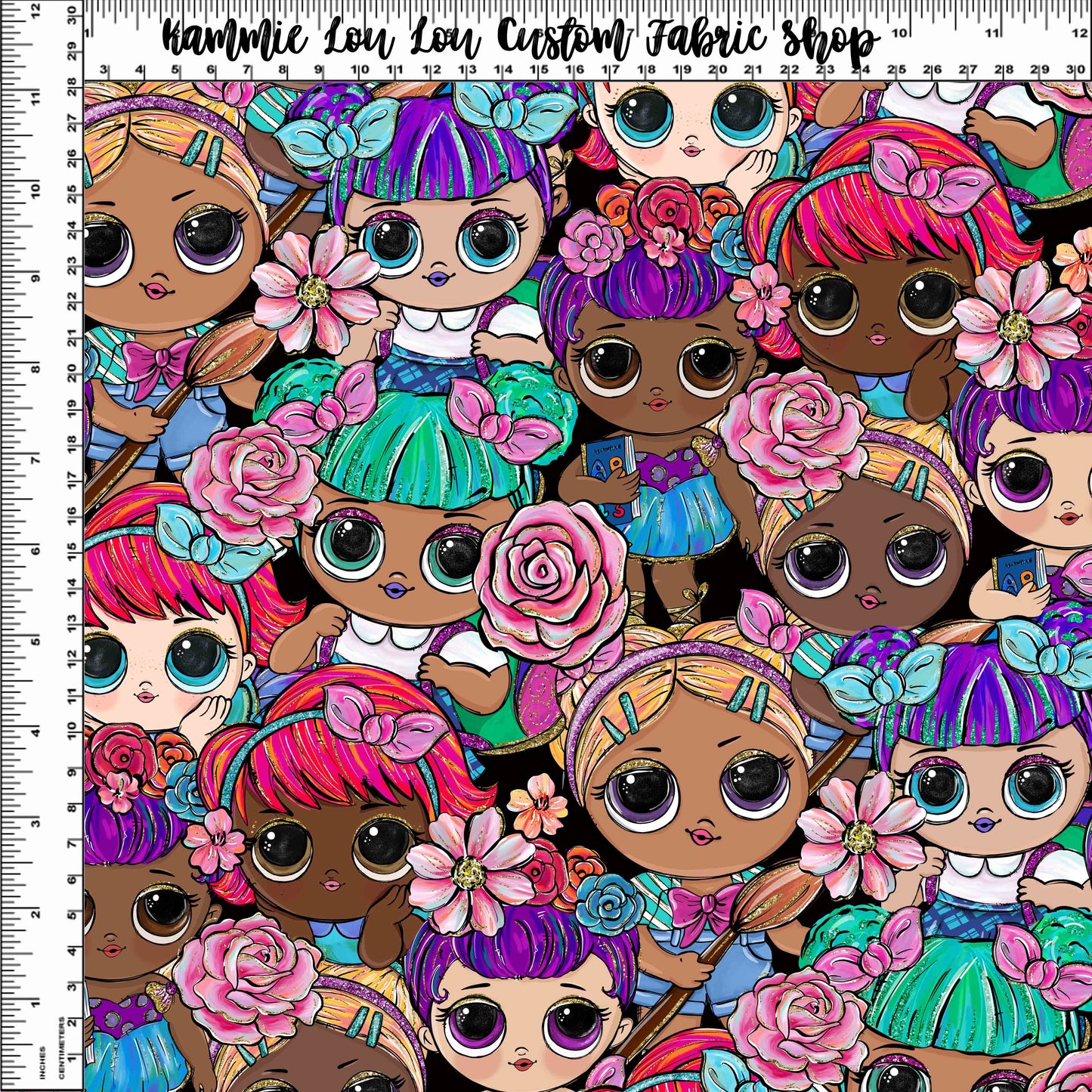 R117 Back to School - Dollhouse Collection - Stacked Dolls