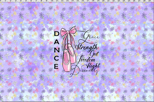 R129 - Royal Ballet - Panel - Adult - Purple