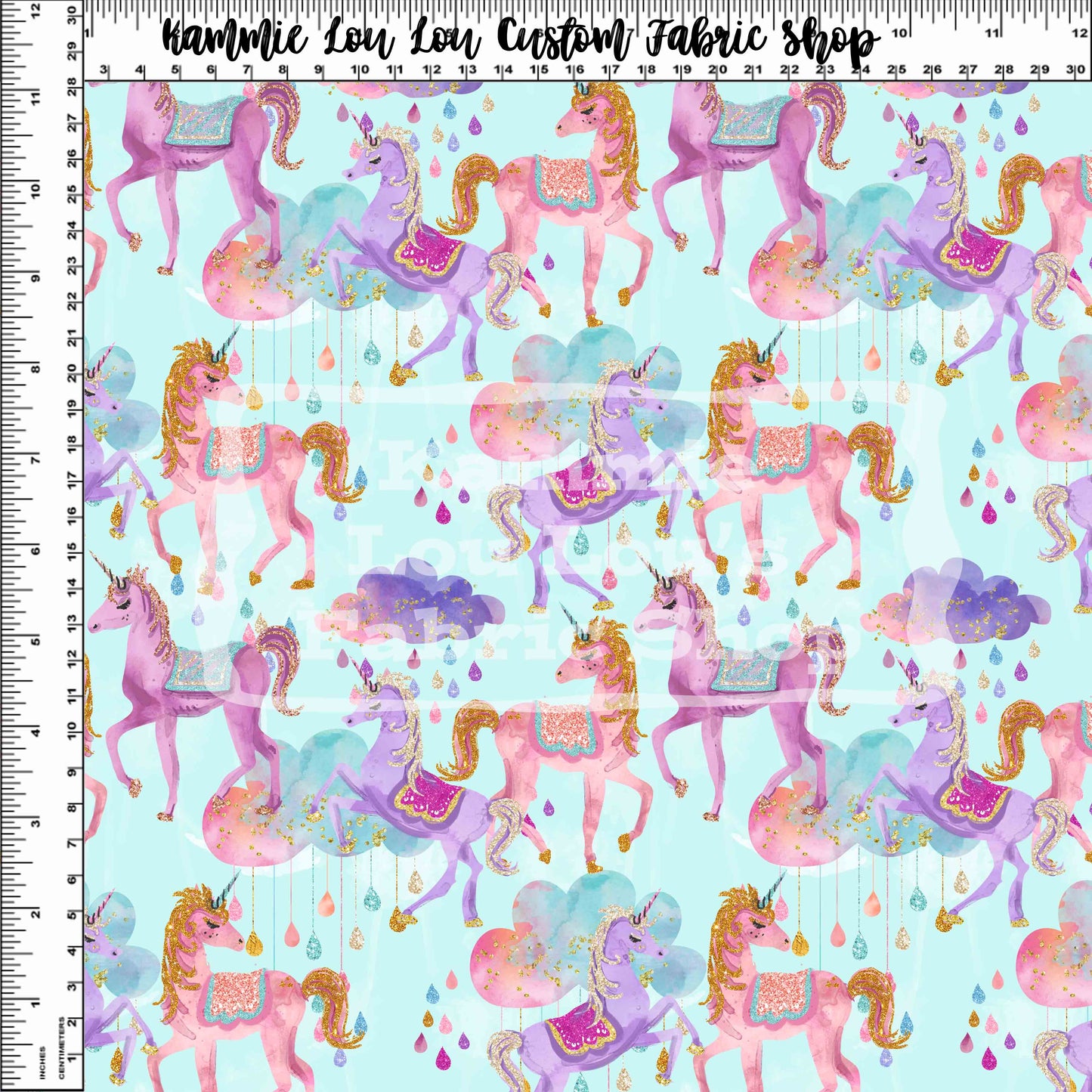 Candy Unicorns - Unicorn Toss - Light Blue