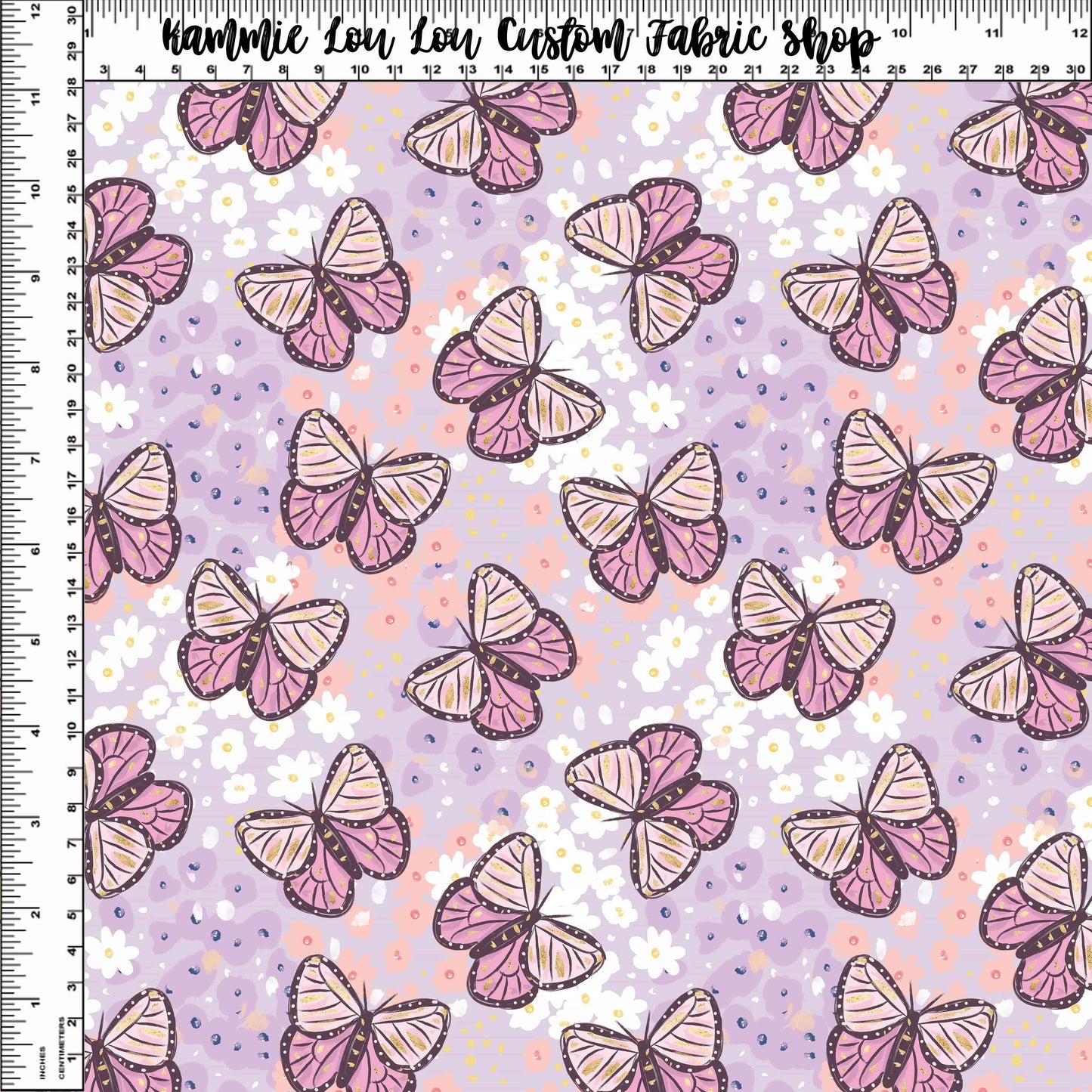 February 2023 Release OverTheRainbow - Pink Butterflies