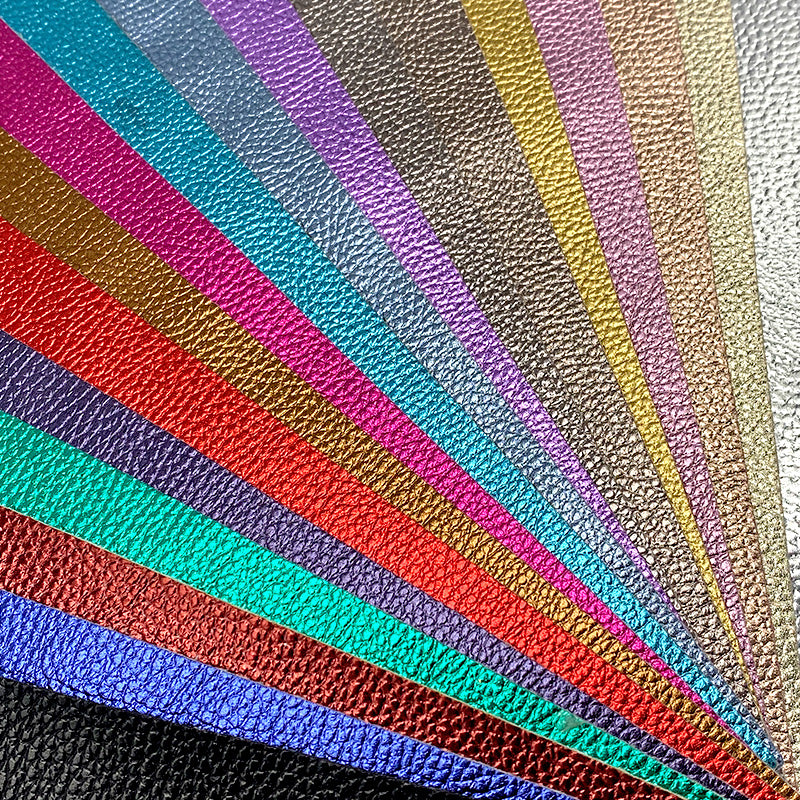 Open - Bag Makers Delight - Metallic Solids Leatherette (813)