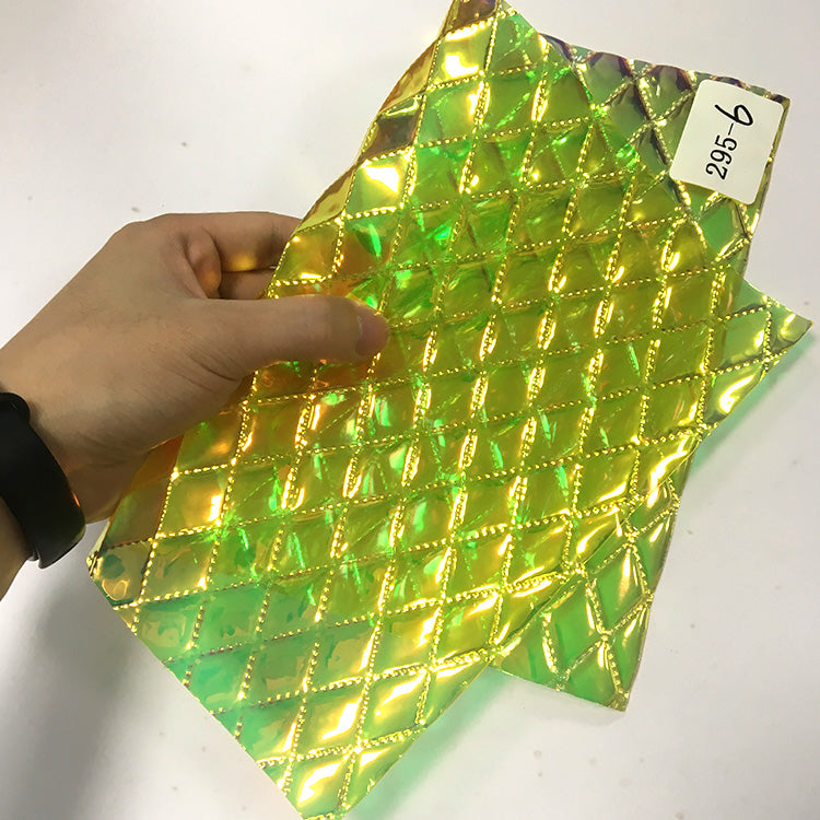 Open - Bag Makers Delight - Prismatic Iridescent pvc film (295)