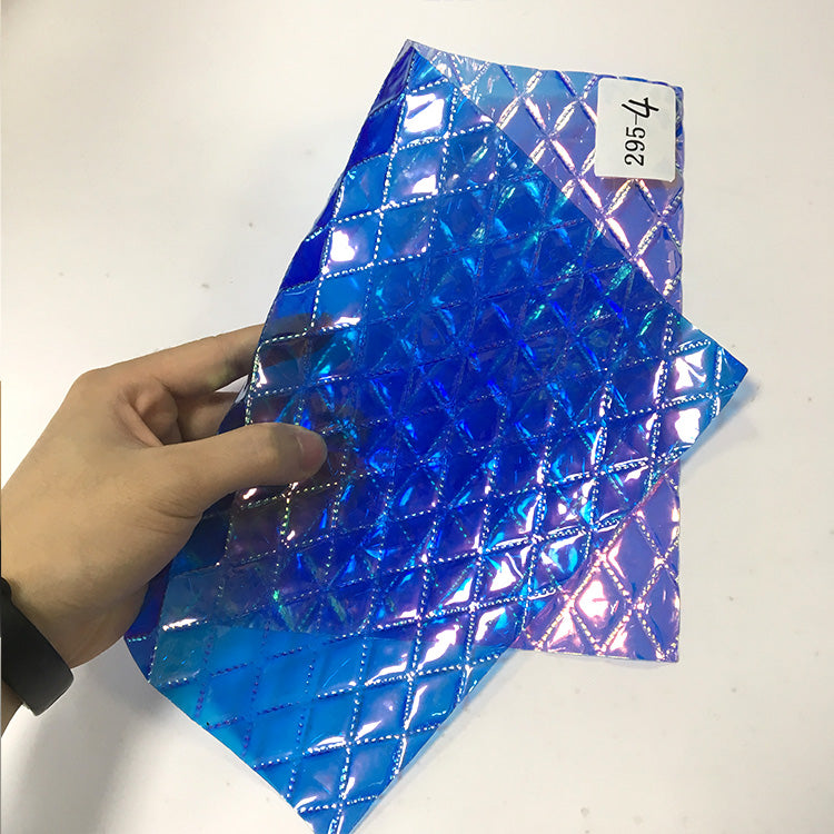 Open - Bag Makers Delight - Prismatic Iridescent pvc film (295)